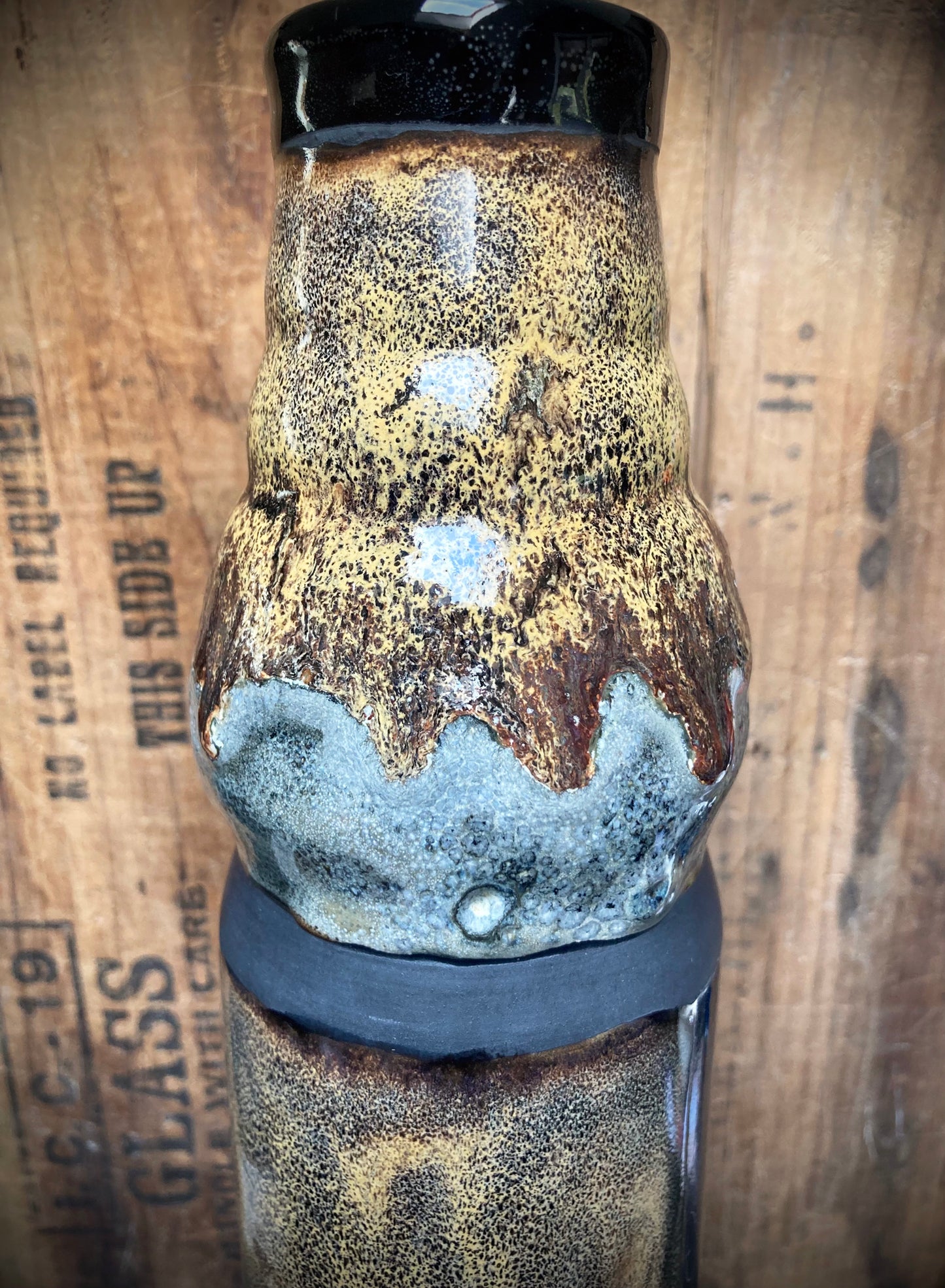 Ceramic Bong - "Inner Workings"