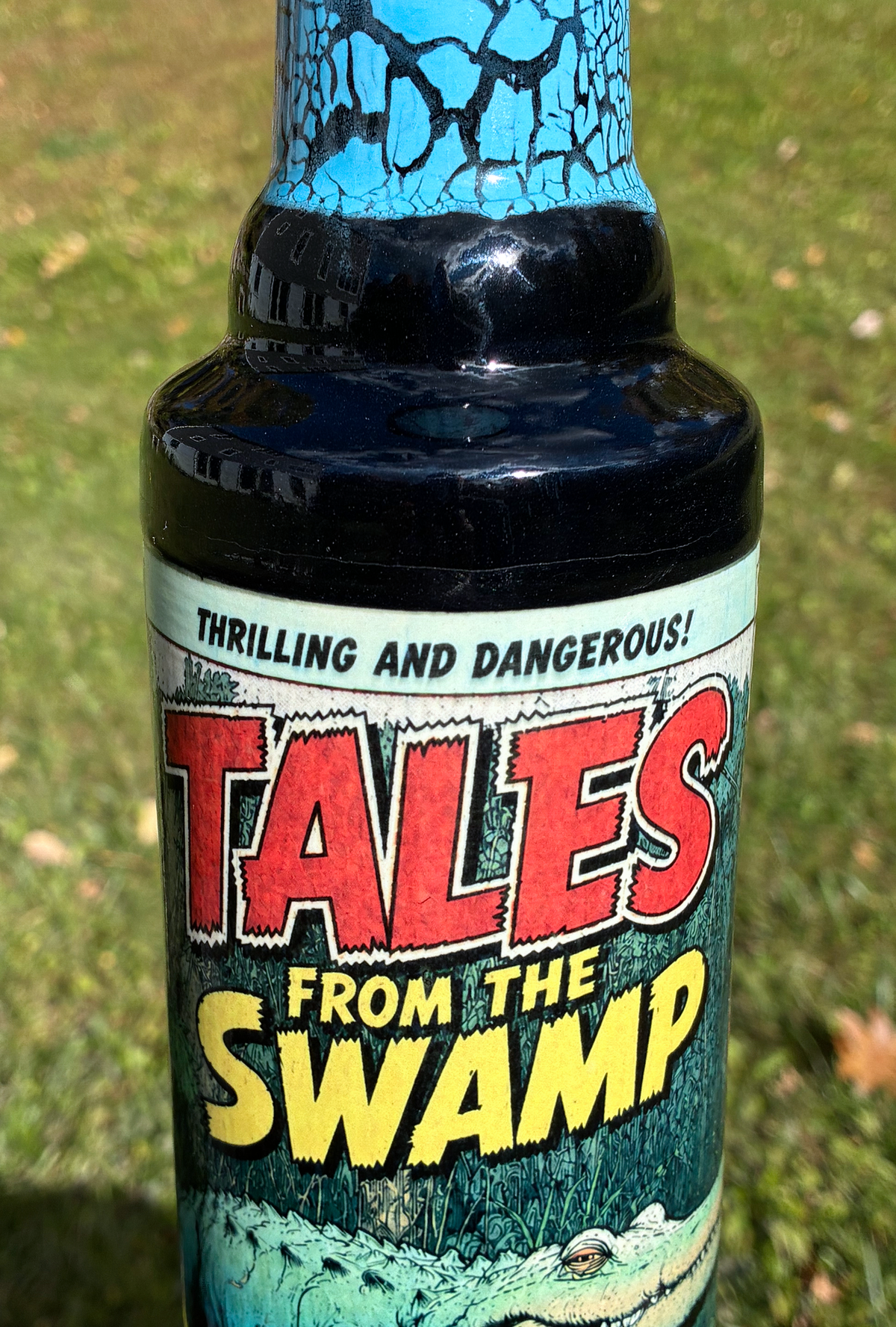 Tales from the Swamp Ceramic Alligator Bong