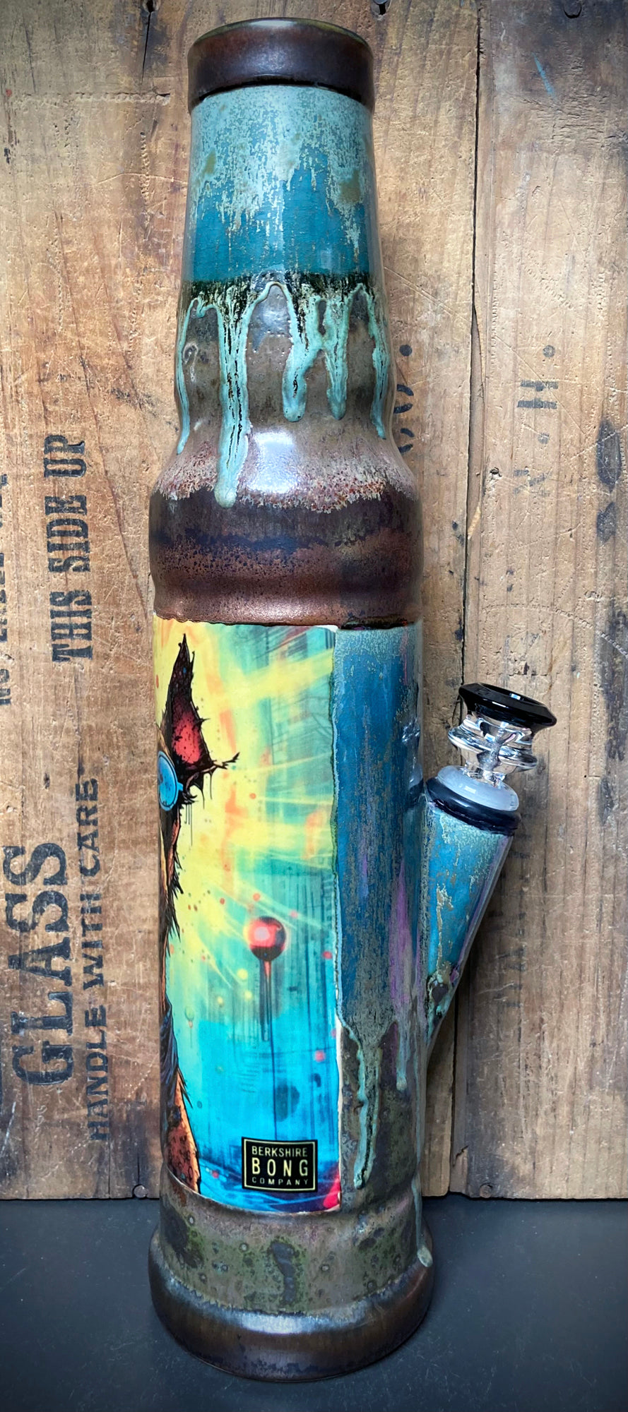 Ceramic Bong - "Brilliant Idea!"