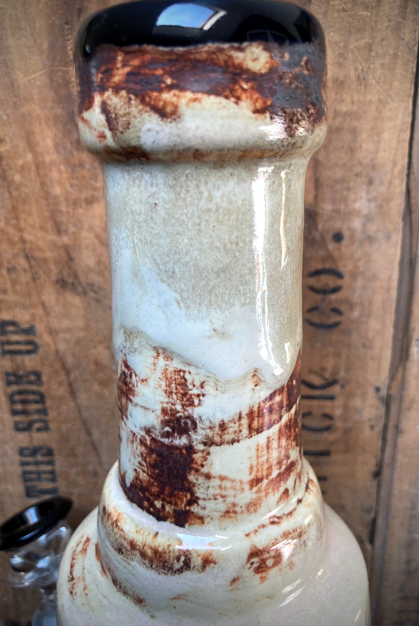 Ceramic Bong Pipes And Gaskets Steampunk Art featuring a unique rustic design and smooth finish