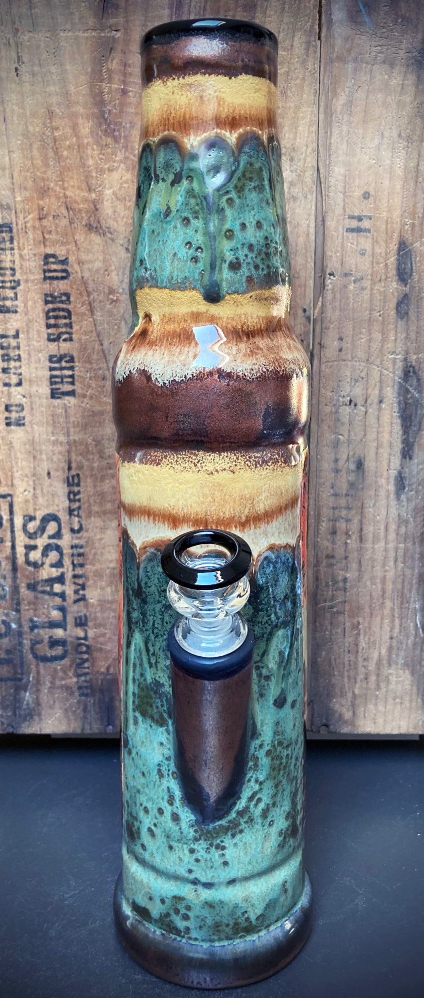 Ceramic Bong - "First Contact"