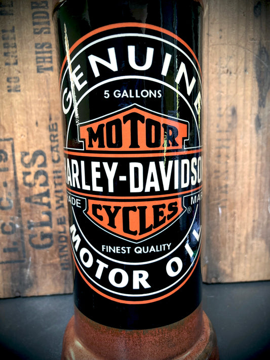 Vintage Harley Davidson HD Oil Can Bong
