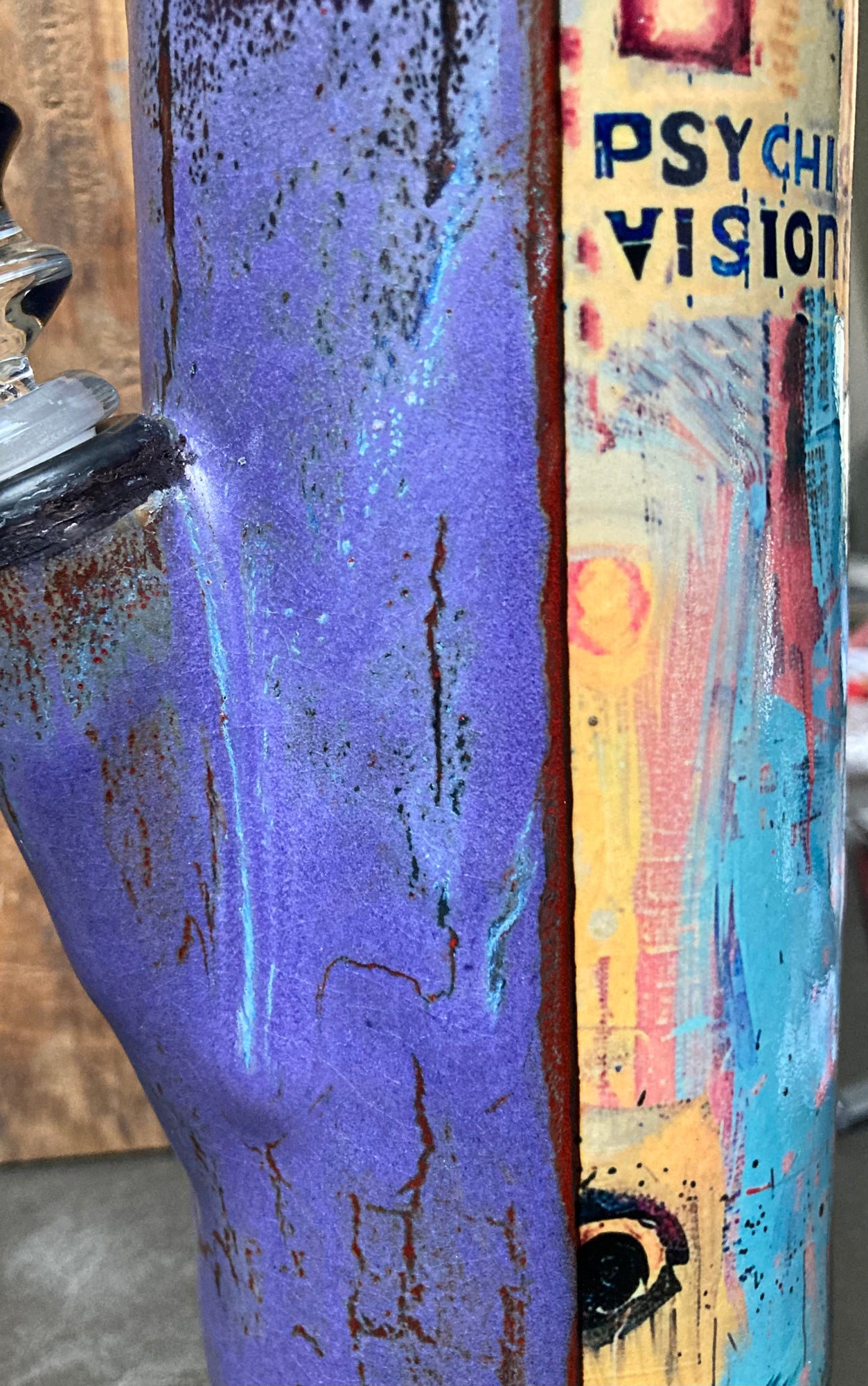 Ceramic Bong - "Psychic Visions"
