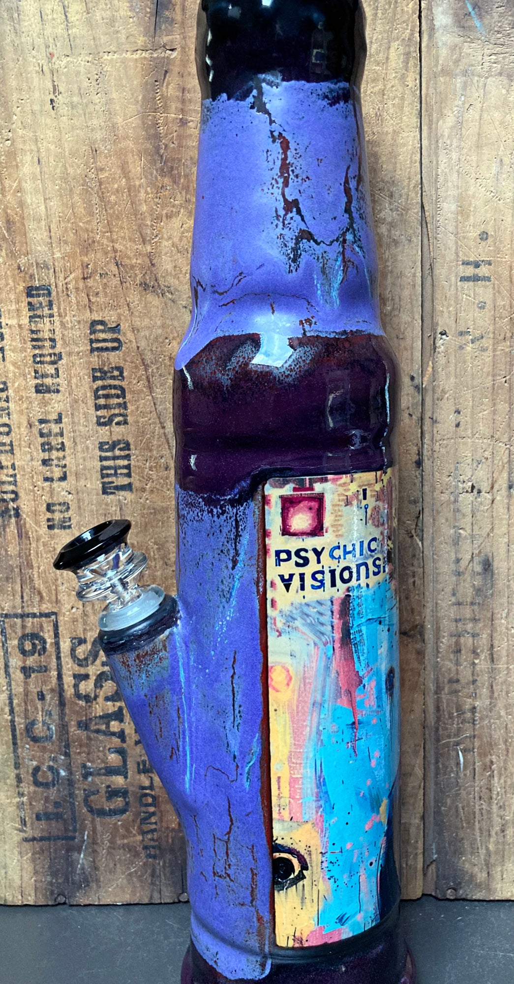 Ceramic Bong - "Psychic Visions"