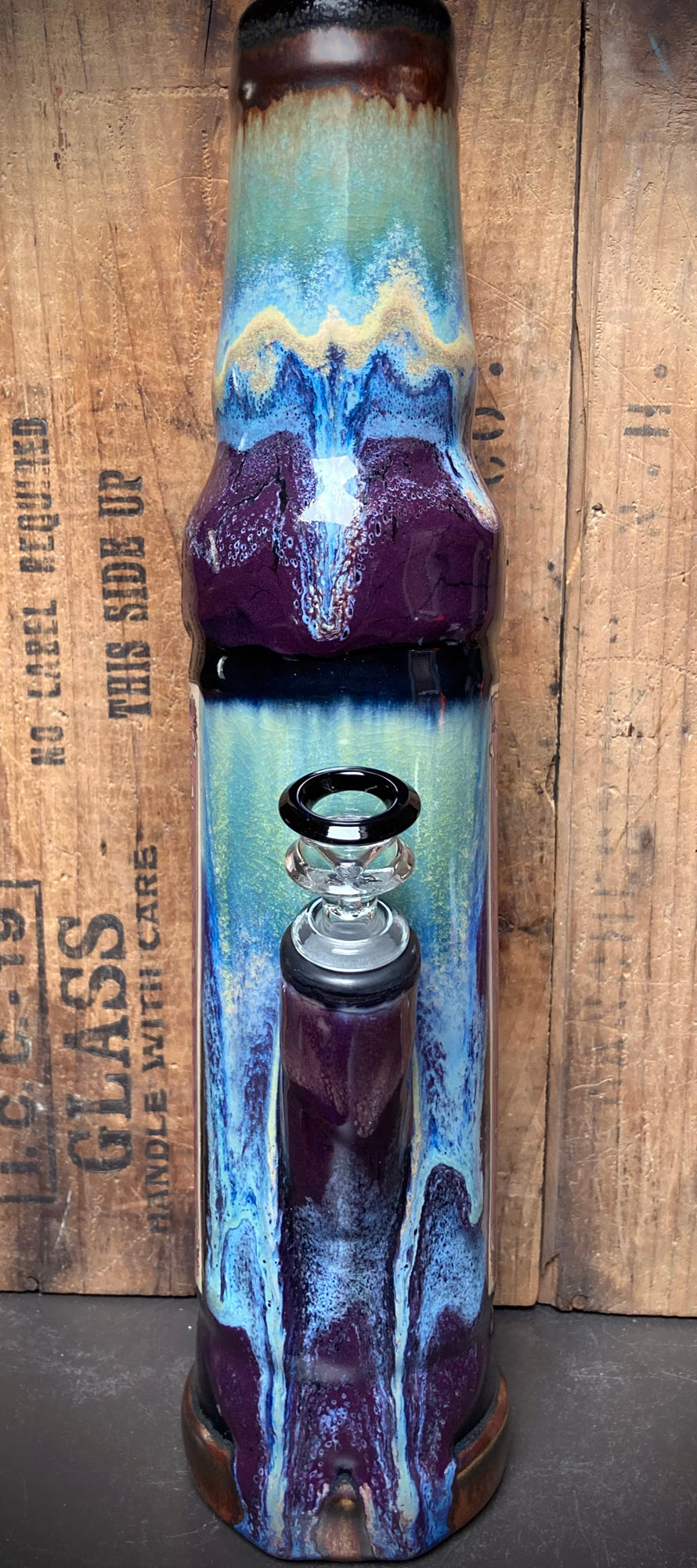 Ceramic Bong - "Long Strange Trip"