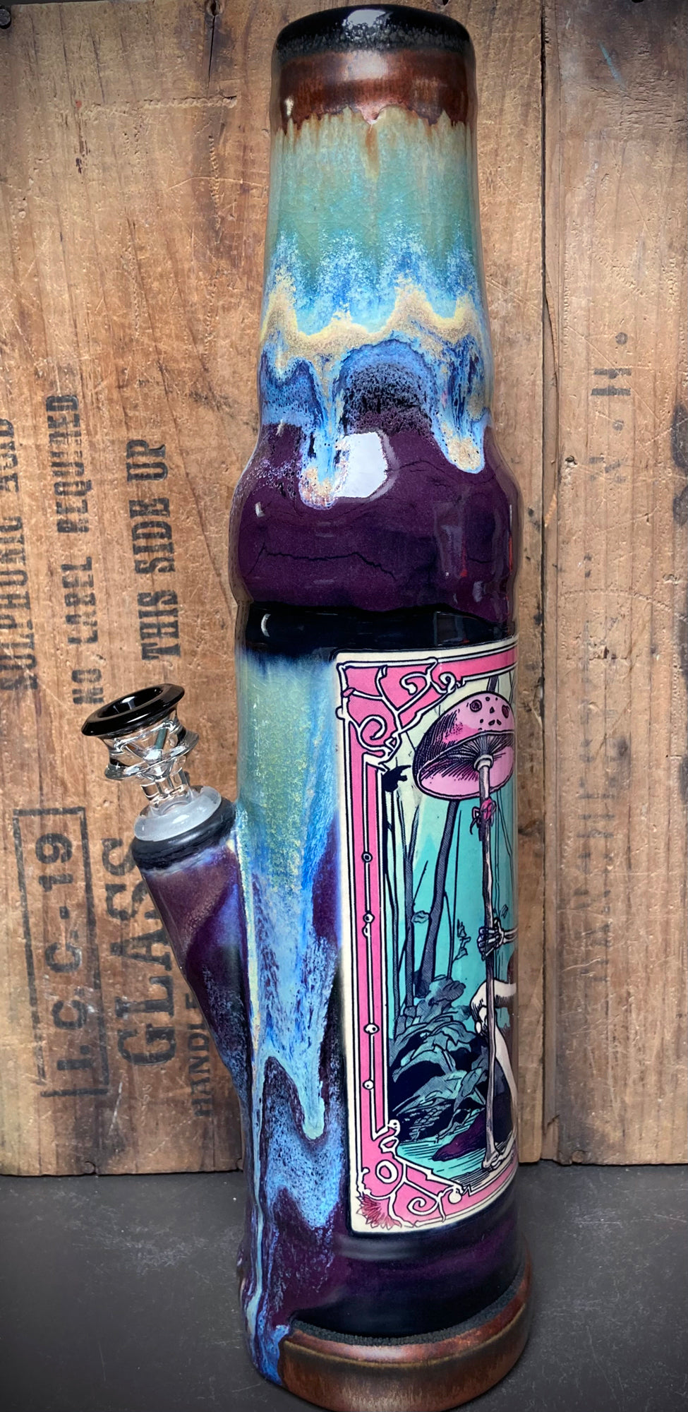 Ceramic Bong - "Long Strange Trip"
