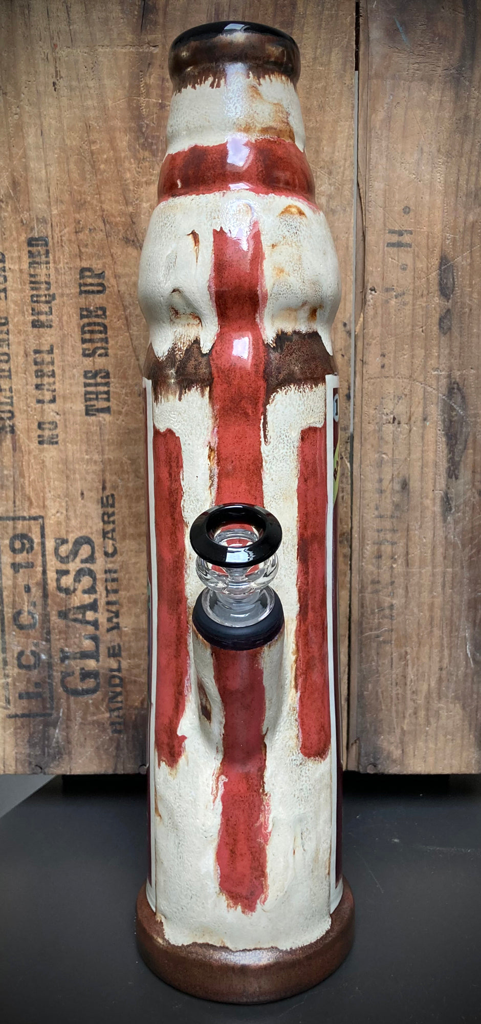 Ceramic Bong - "POP Art - D&D"