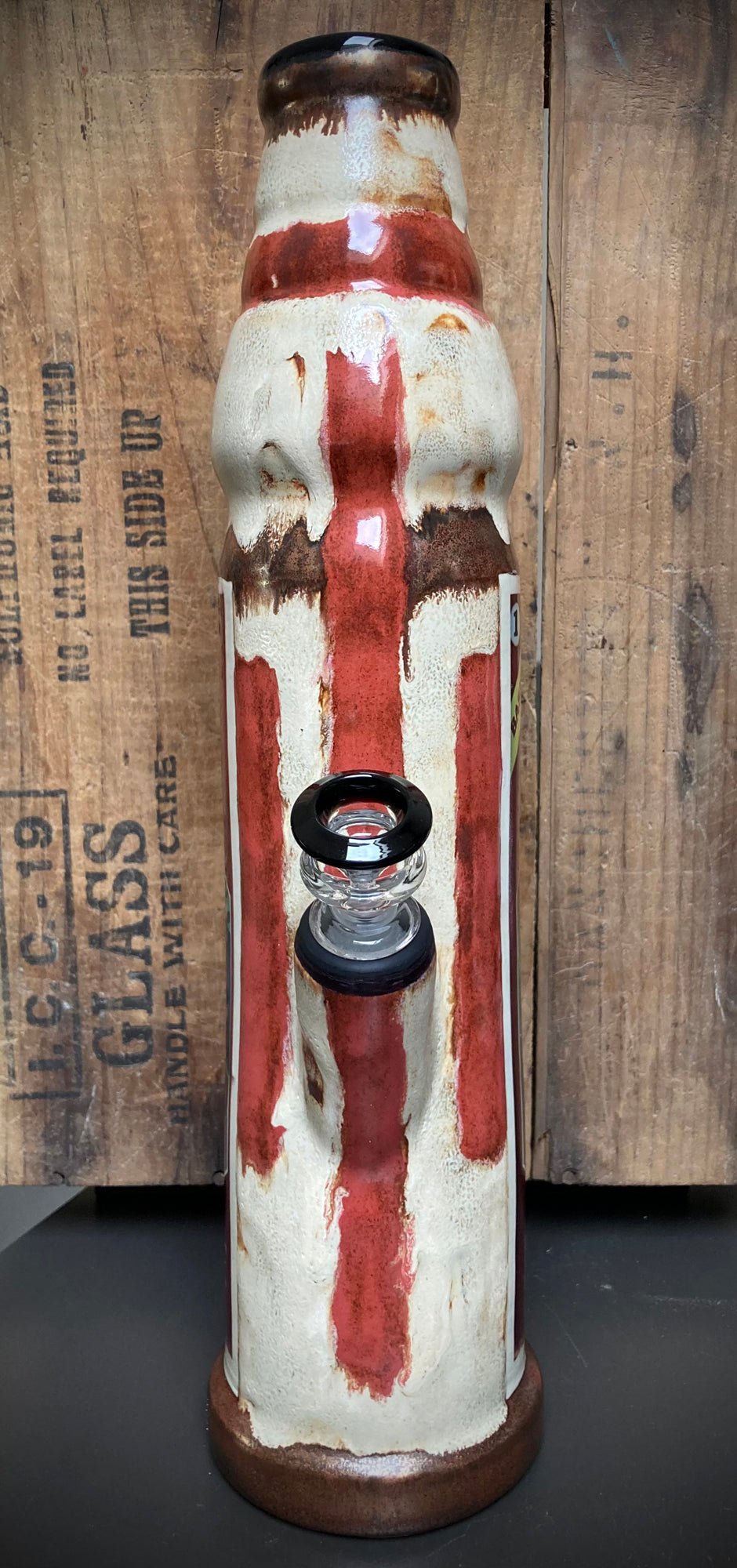 Ceramic Bong - "POP Art - D&D"