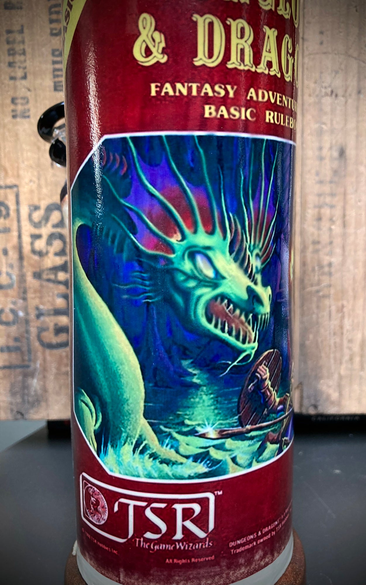 Ceramic Bong - "POP Art - D&D"