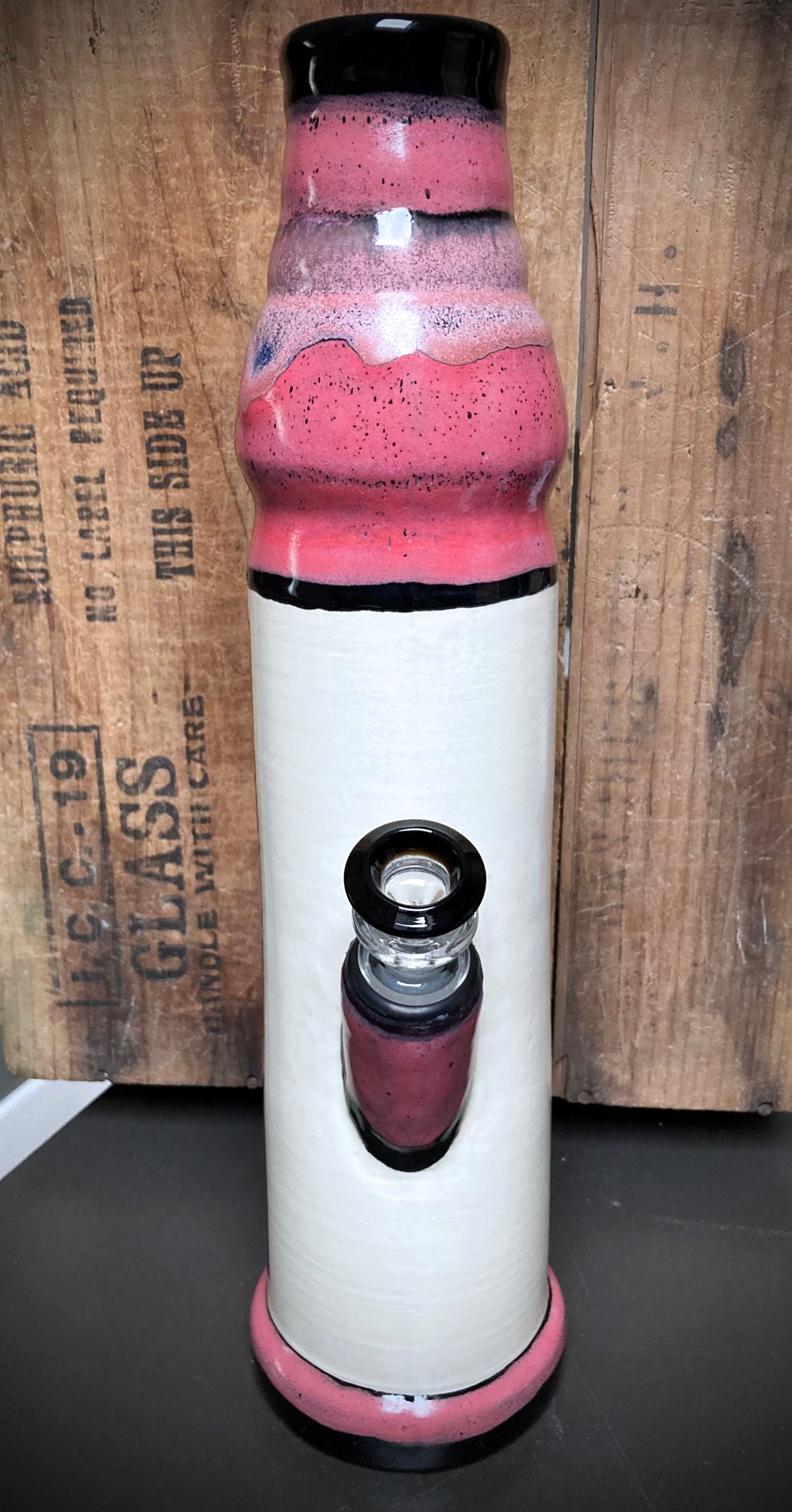 Ceramic Bong - "POP Art - Frankenberry"