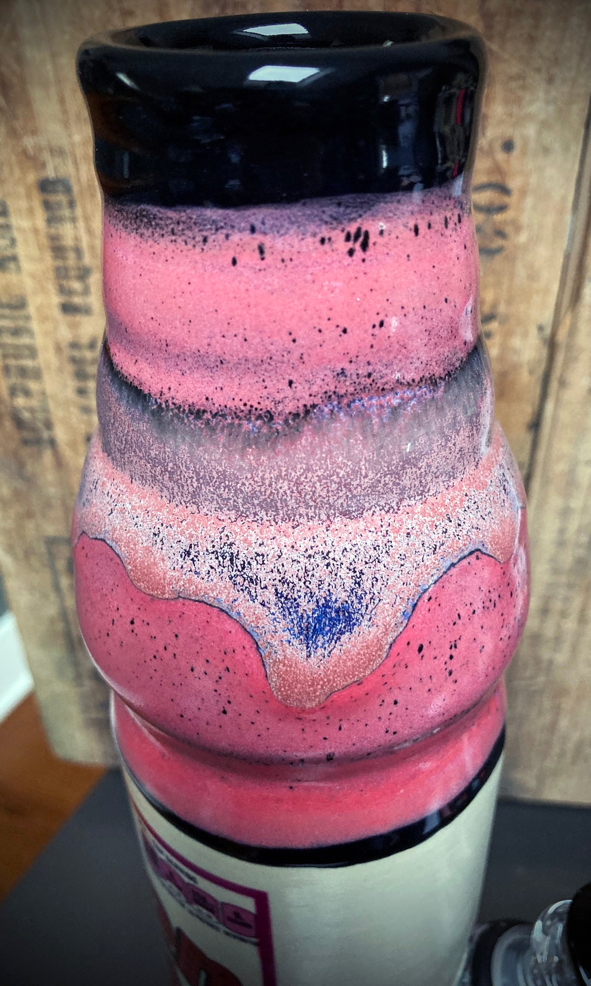 Ceramic Bong - "POP Art - Frankenberry"