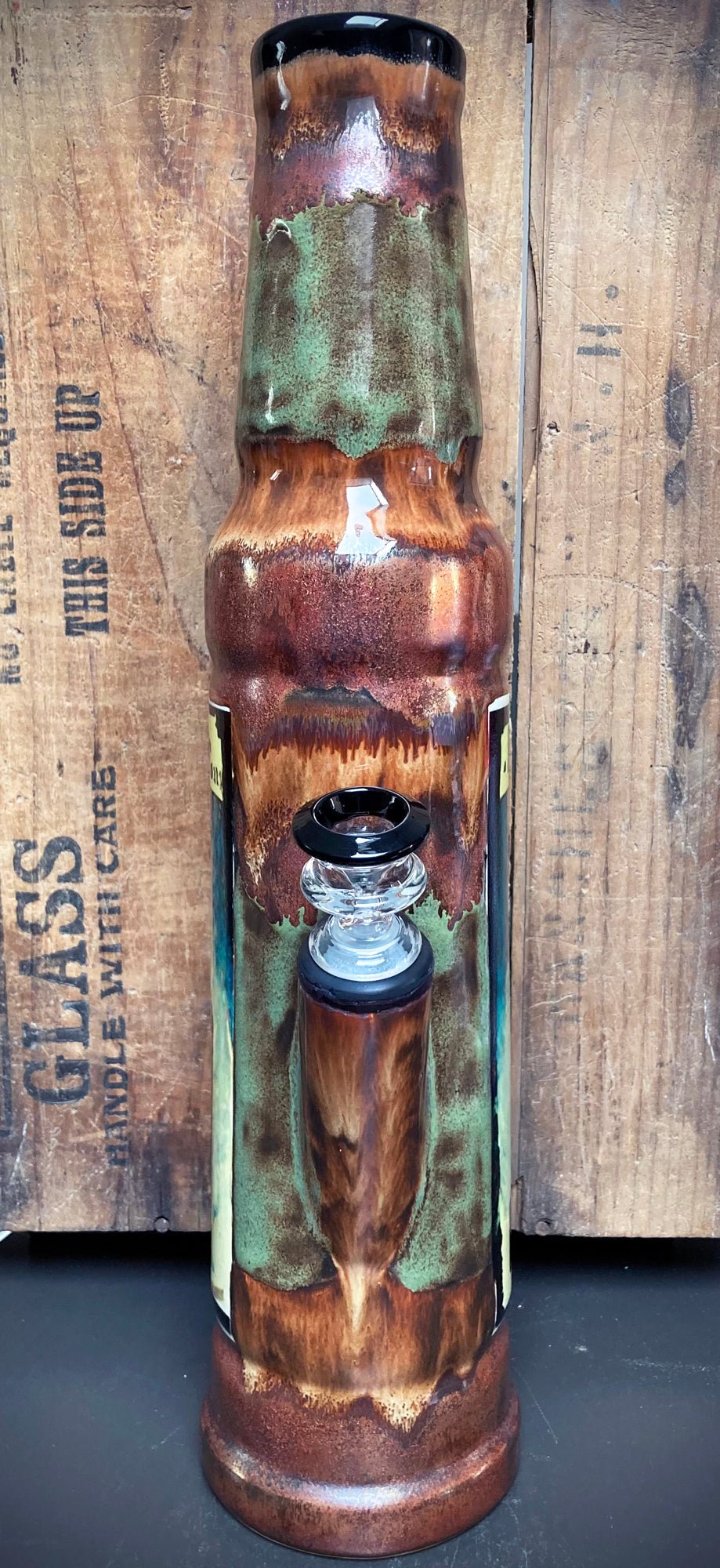 Ceramic Bong - "Bongs on Bongs"