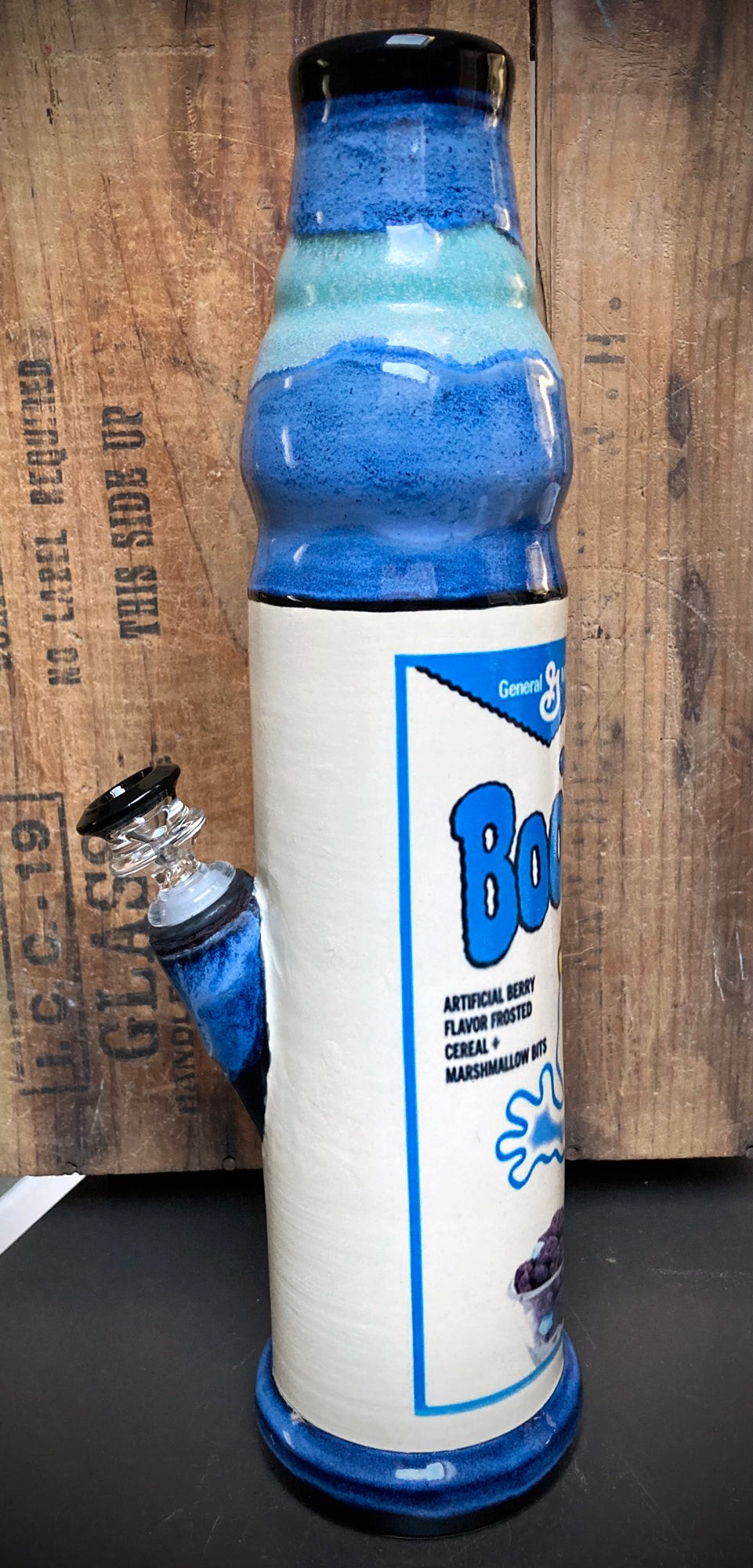 Ceramic Bong - "POP Art - Booberry"