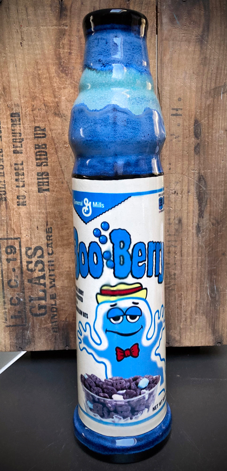 Ceramic Bong - "POP Art - Booberry"