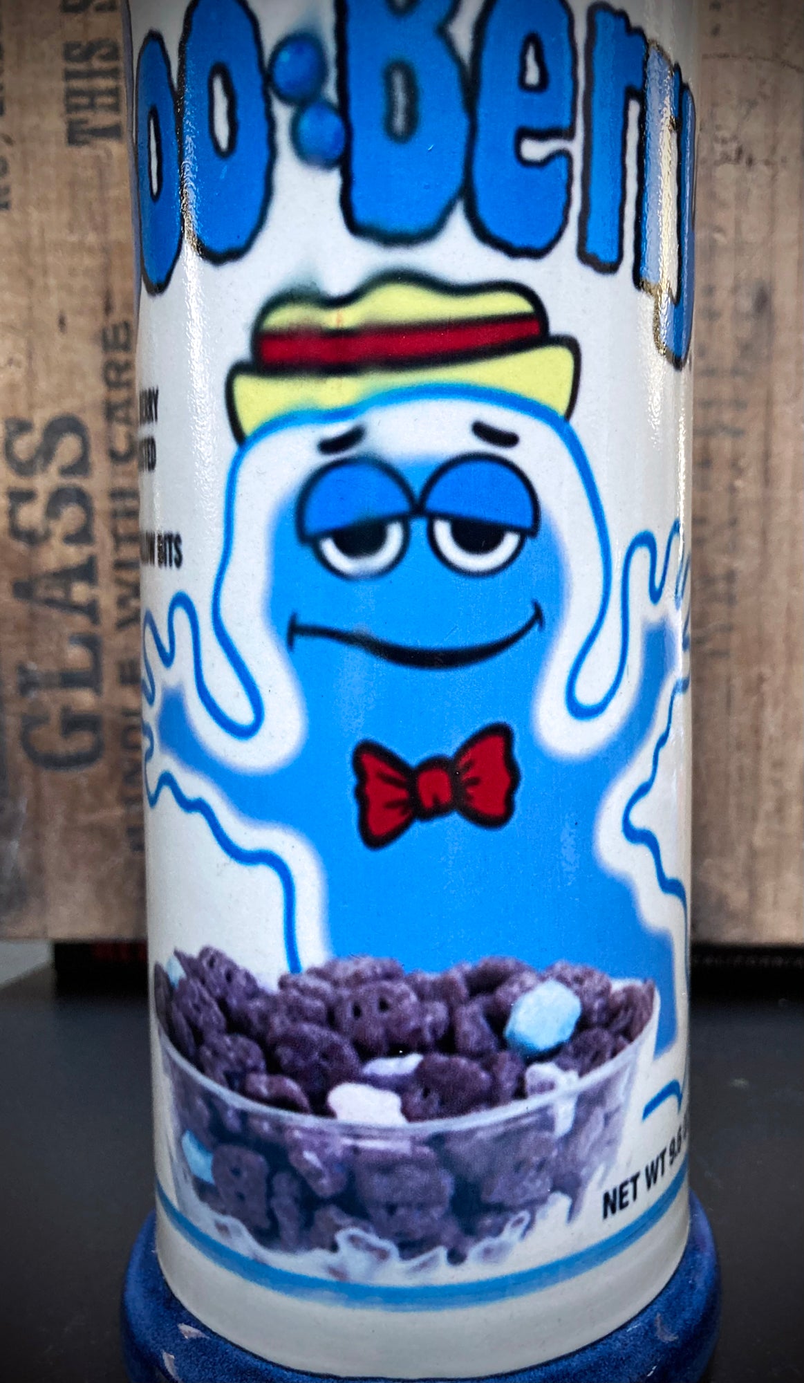 Ceramic Bong - "POP Art - Booberry"