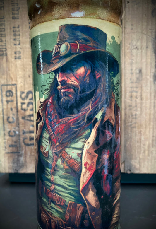 Ceramic Bong - "Outlaws & Free Spirits - Hills Outlaw"