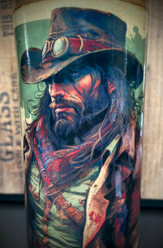 Ceramic Bong - "Outlaws & Free Spirits - Hills Outlaw"