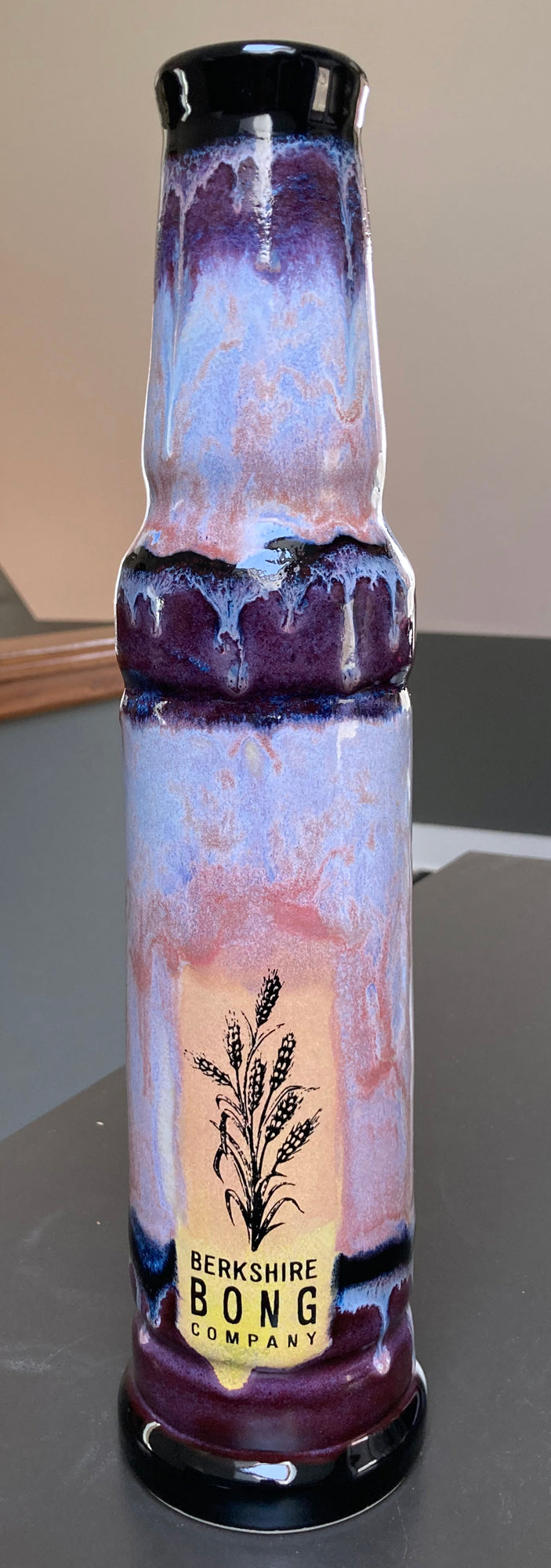 Ceramic Bong - Purple Sunrise Wheat