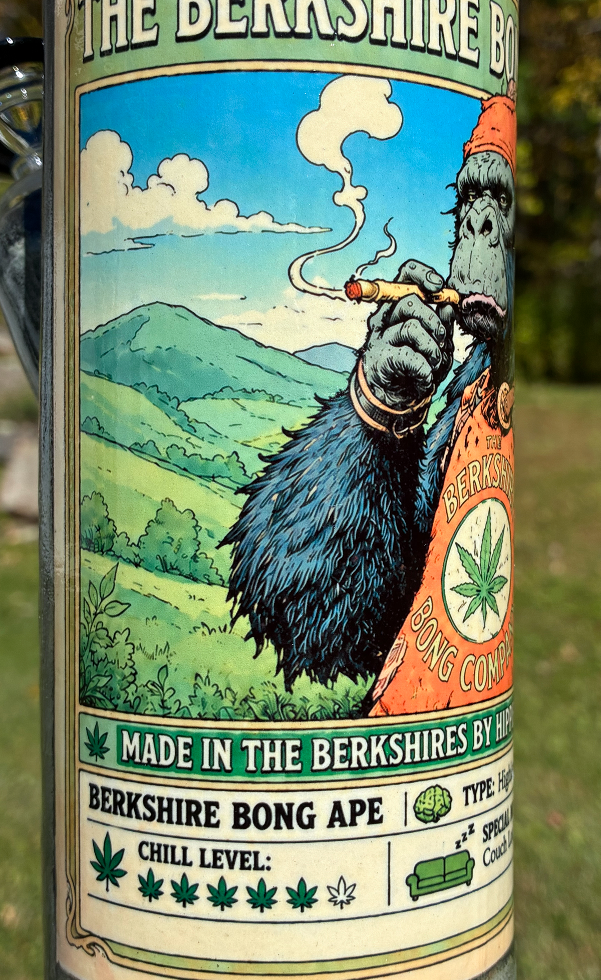 Berkshire Bong Ape Handmade Ceramic Bong