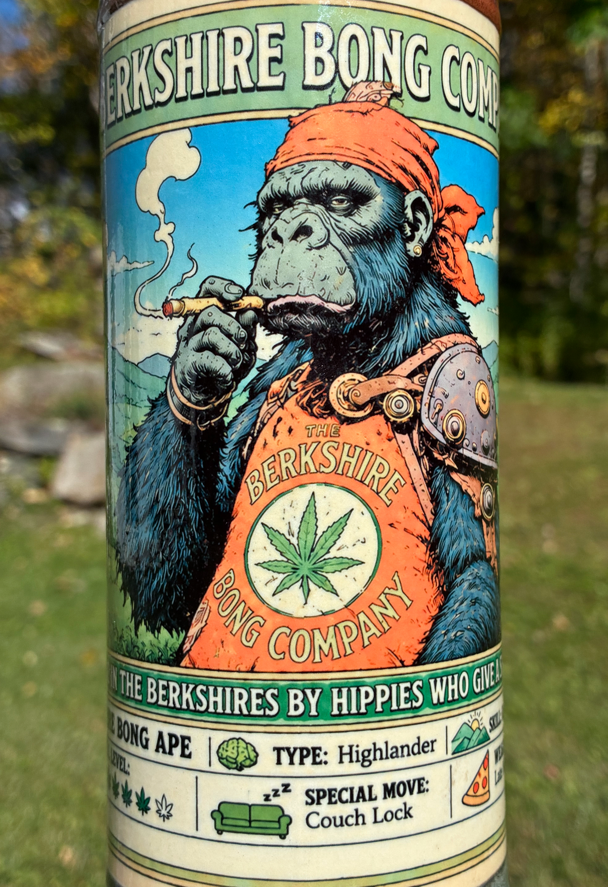 Berkshire Bong Ape Handmade Ceramic Bong