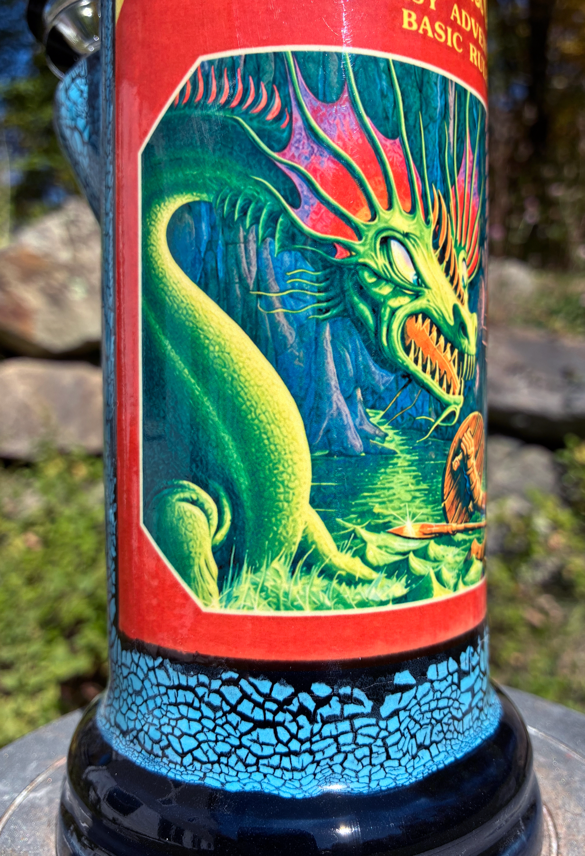 Dungeons & Dragons Red Rulebook Ceramic Bong