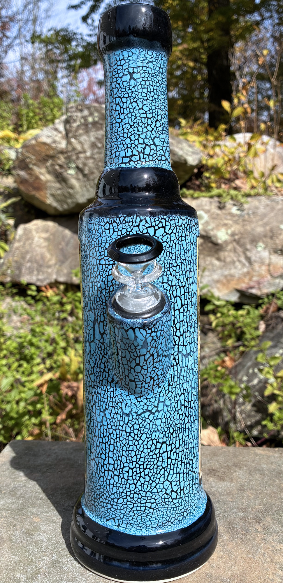 Deep Woods Fight Club Handmade Ceramic Bong