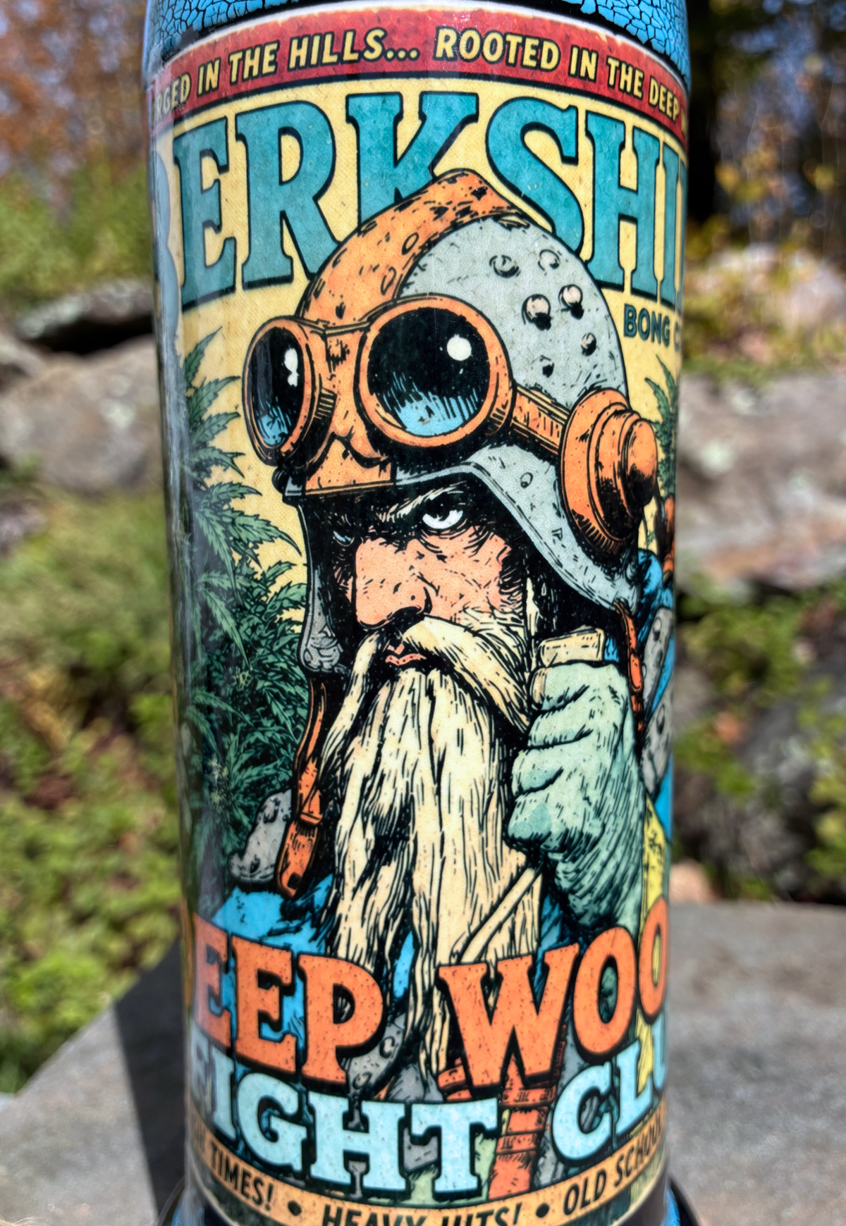 Deep Woods Fight Club Handmade Ceramic Bong