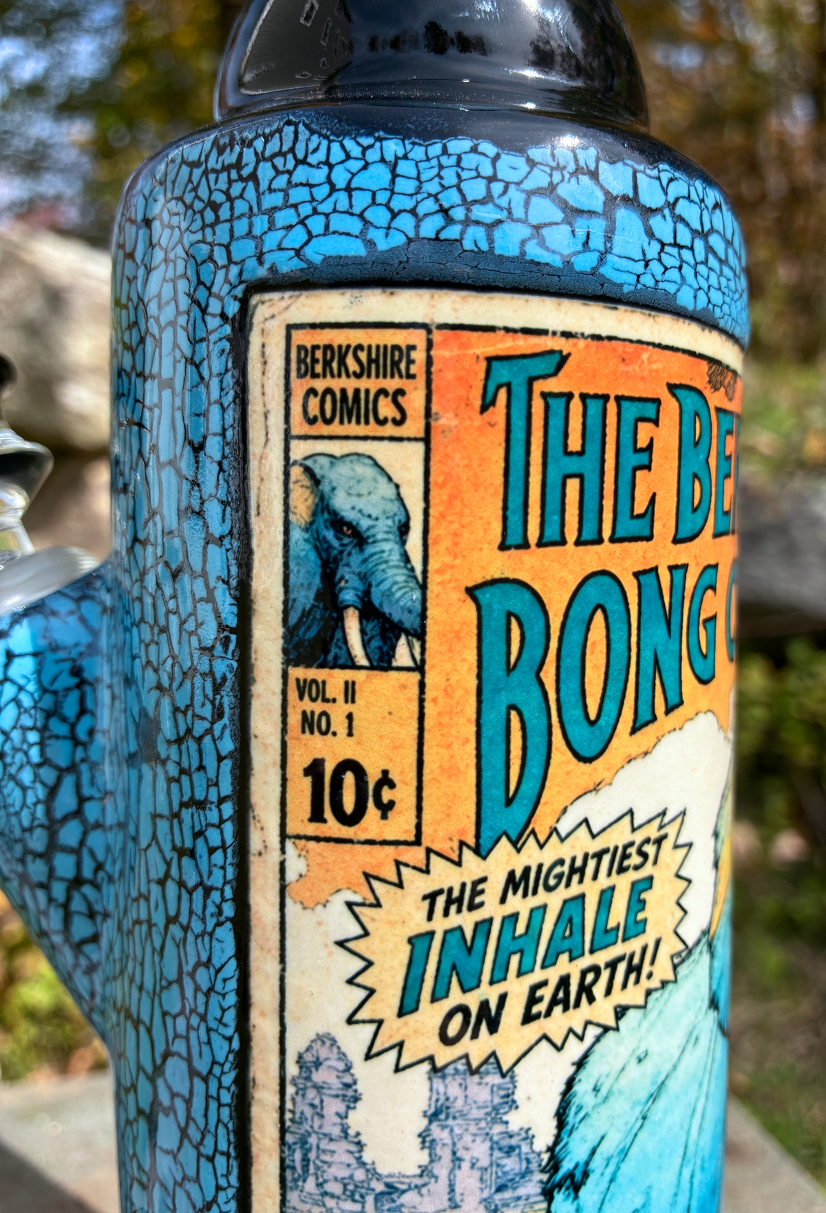 The Mighty Elephant Handmade Ceramic Bong