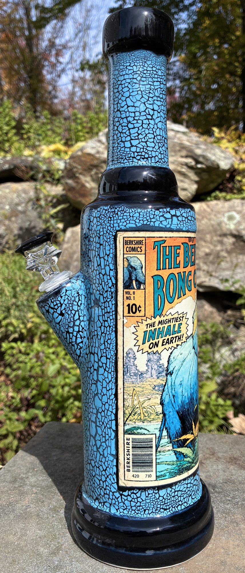 The Mighty Elephant Handmade Ceramic Bong