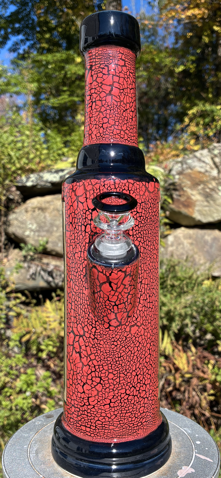 Monster Rips Dinosaur Handmade Ceramic Bong