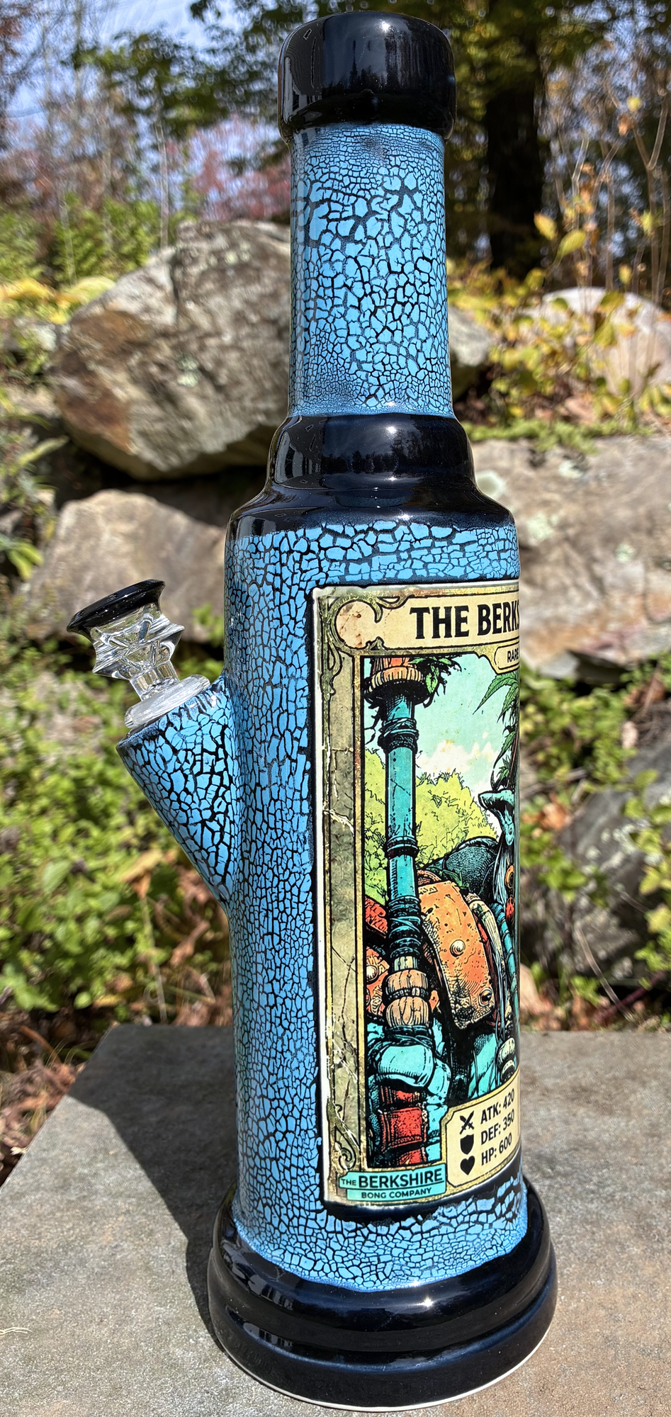 The Berkshire Hills Shaman Orc Ceramic Bong