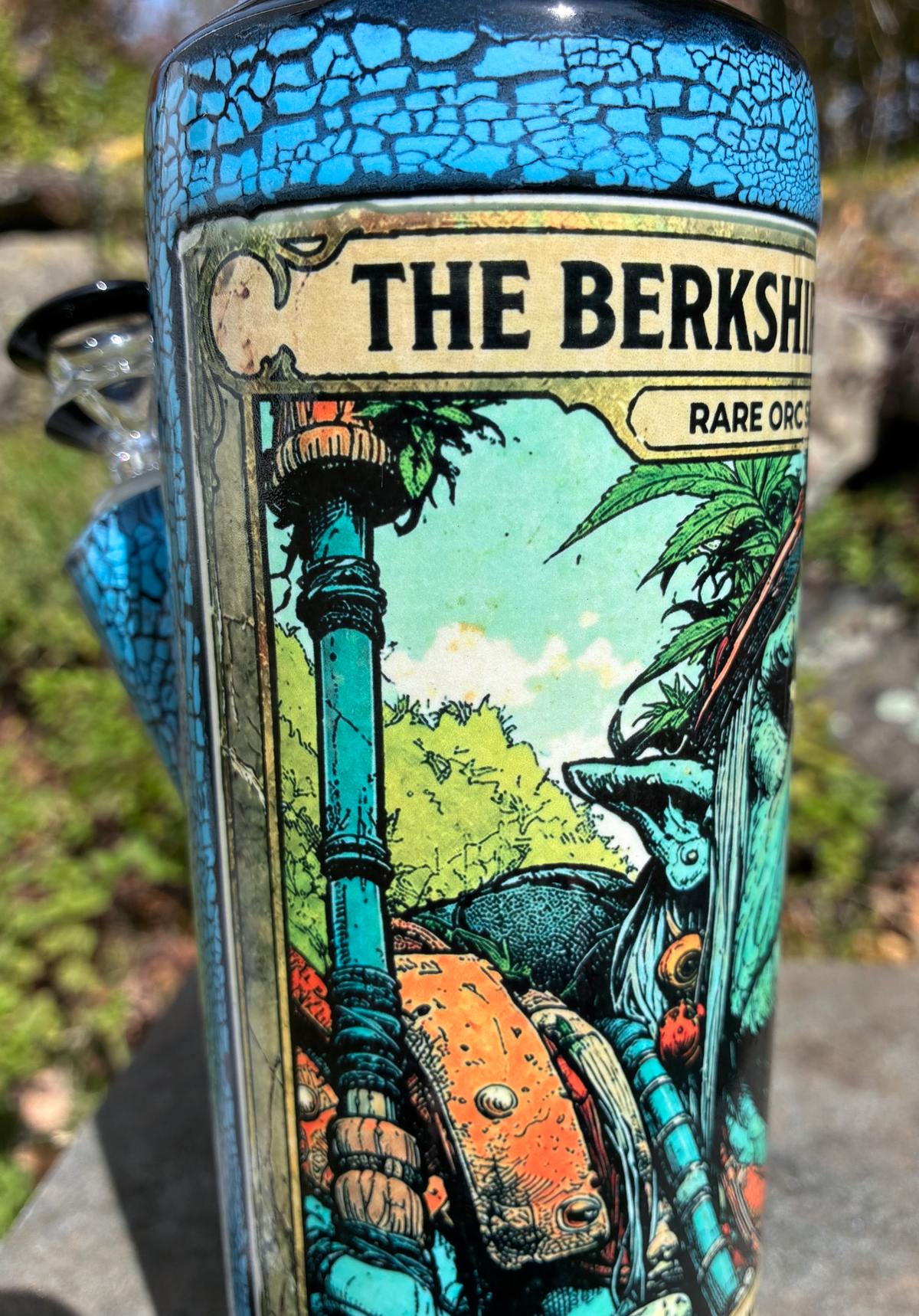 The Berkshire Hills Shaman Orc Ceramic Bong