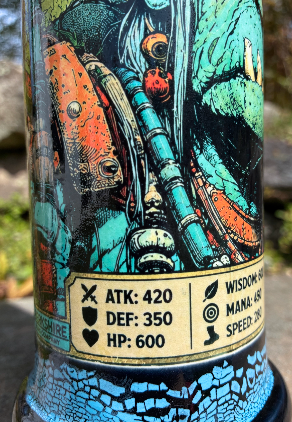 The Berkshire Hills Shaman Orc Ceramic Bong