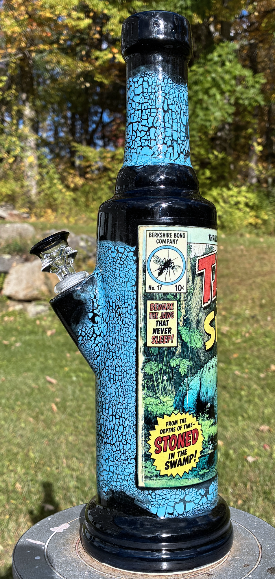 Tales from the Swamp Ceramic Alligator Bong