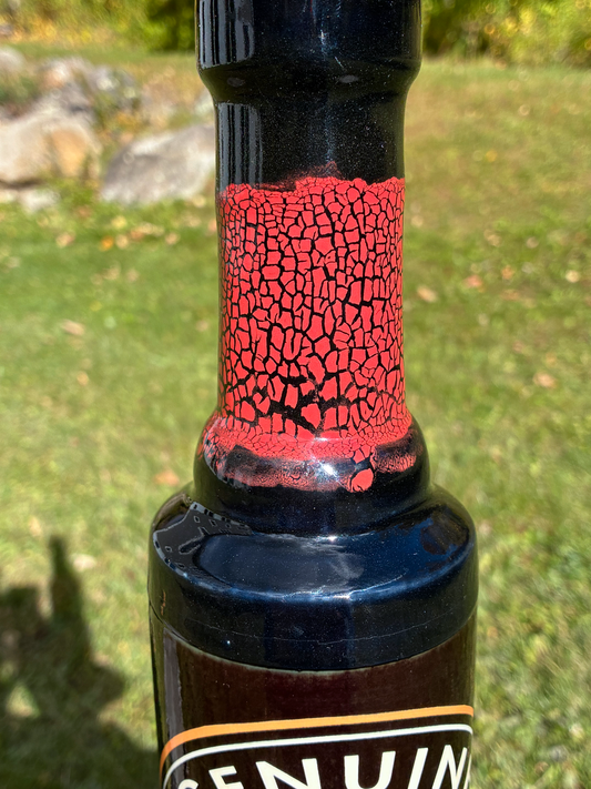 Harley-Davidson Oil Can Art Ceramic Bong