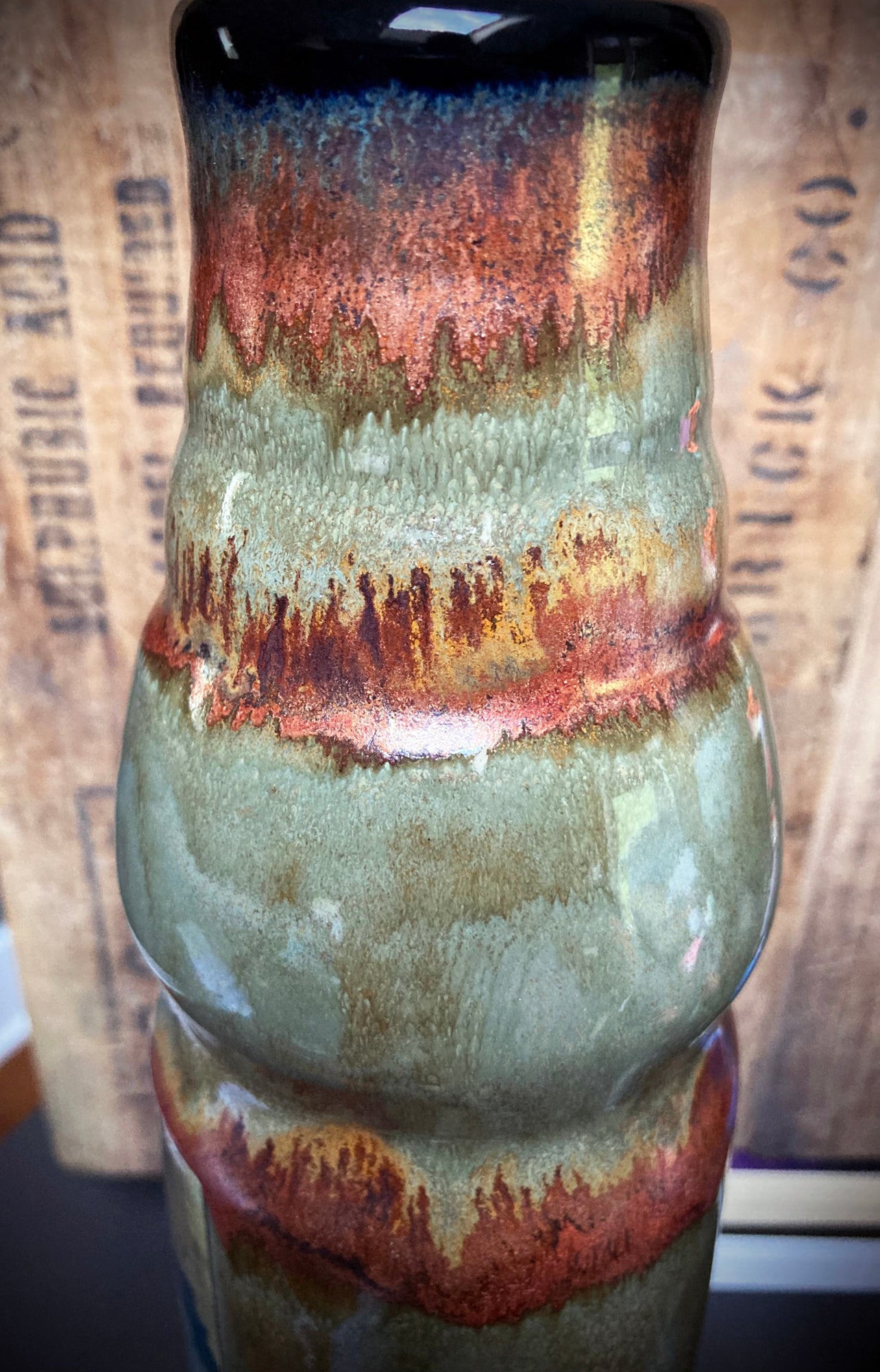 Ceramic Bong - "Woodland Spirit Guide"