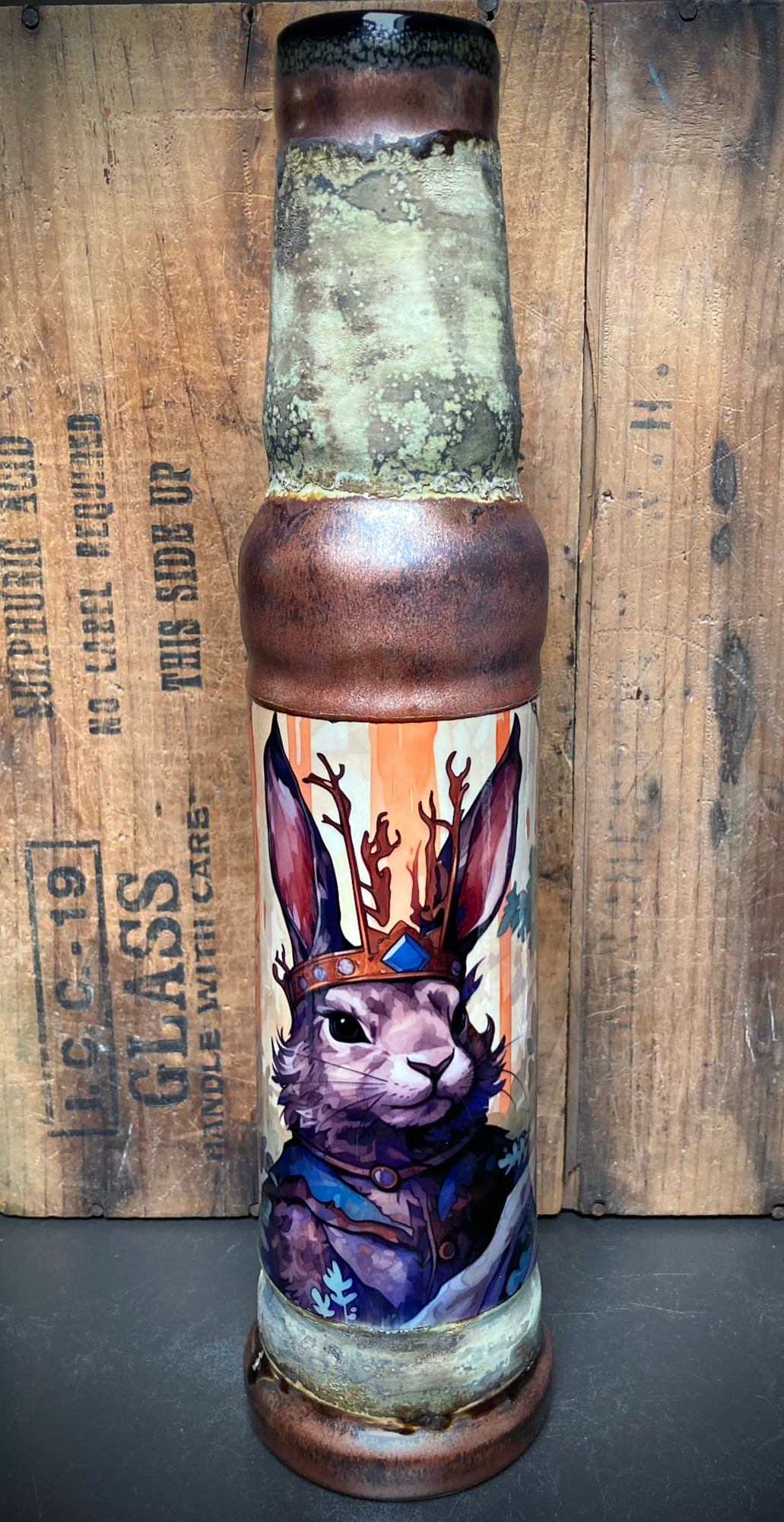 Ceramic Bong - "Baby Bunny"