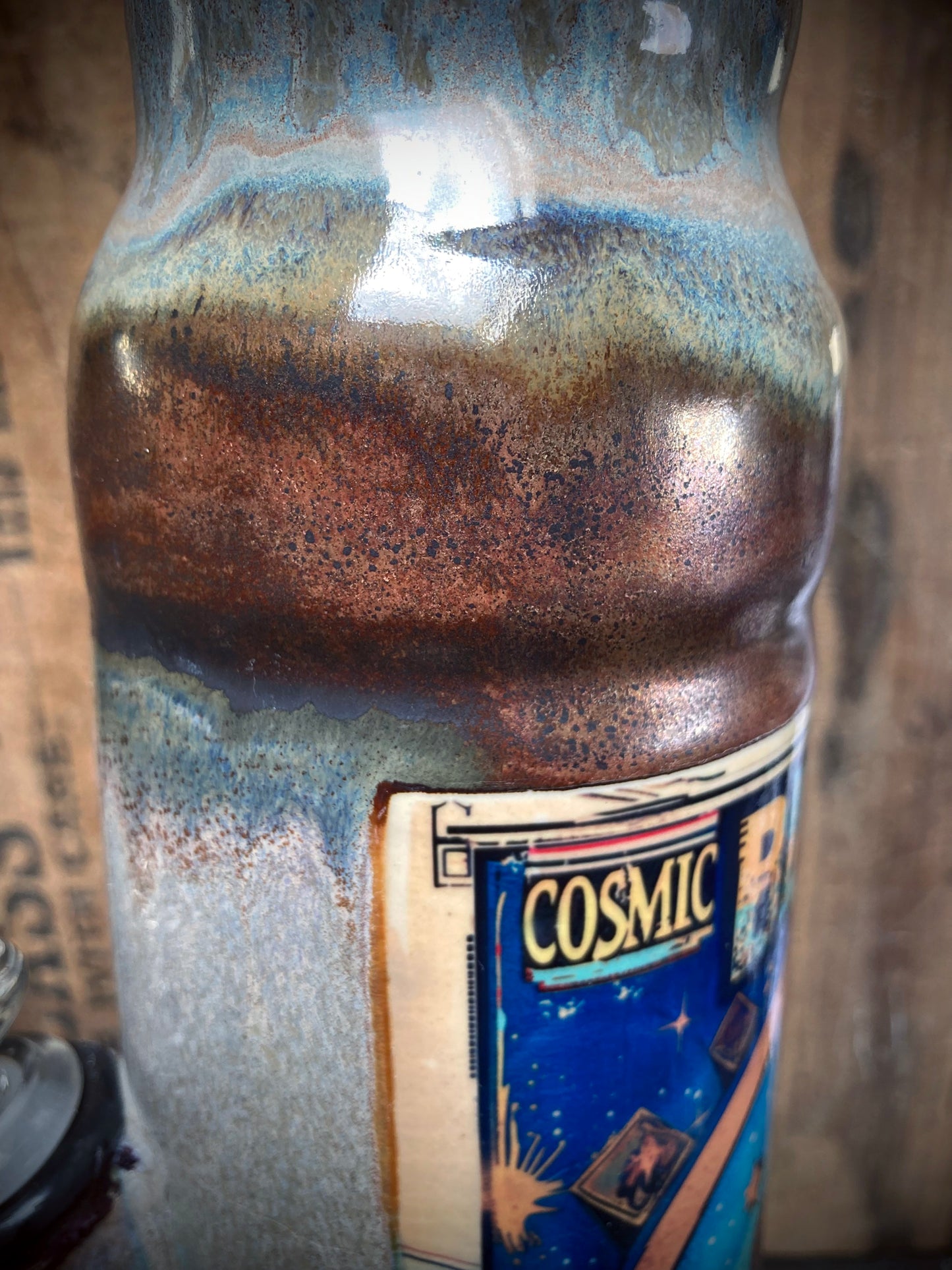 Ceramic Bong - "Cosmic Blessings"