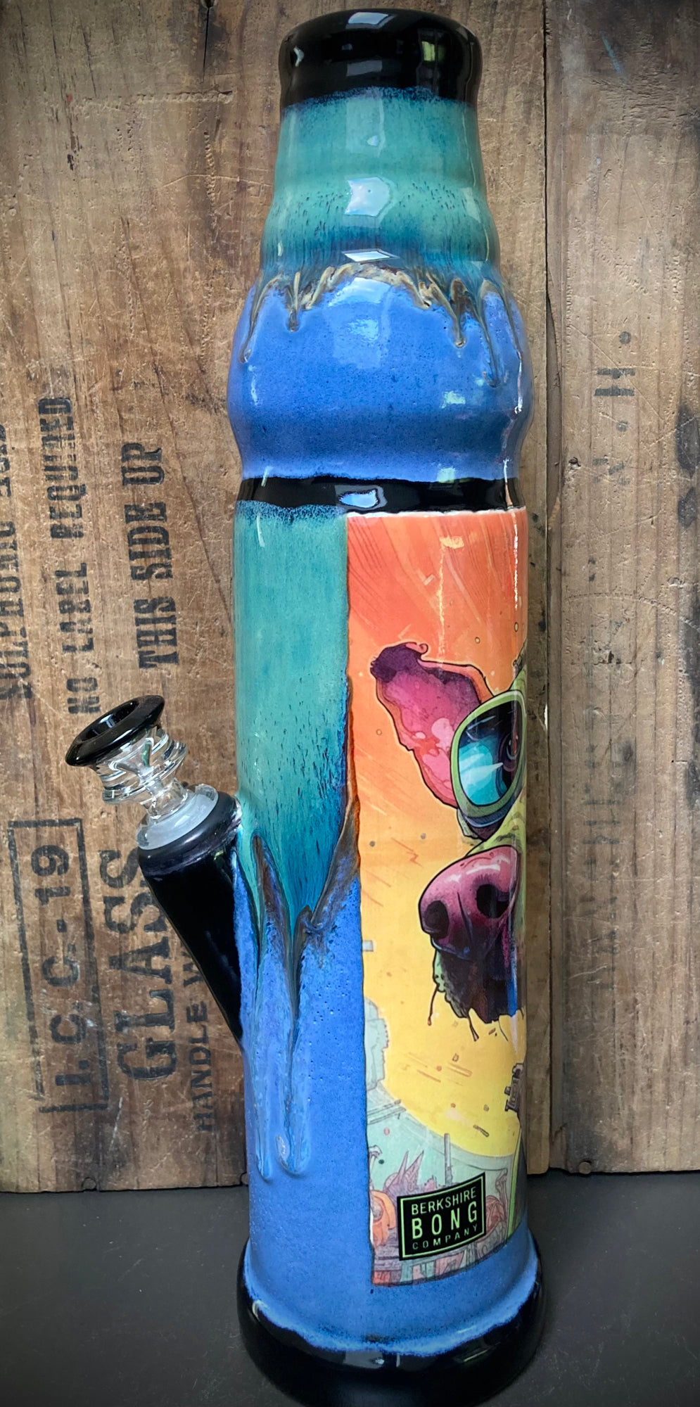 Ceramic Bong - "Best Friend"