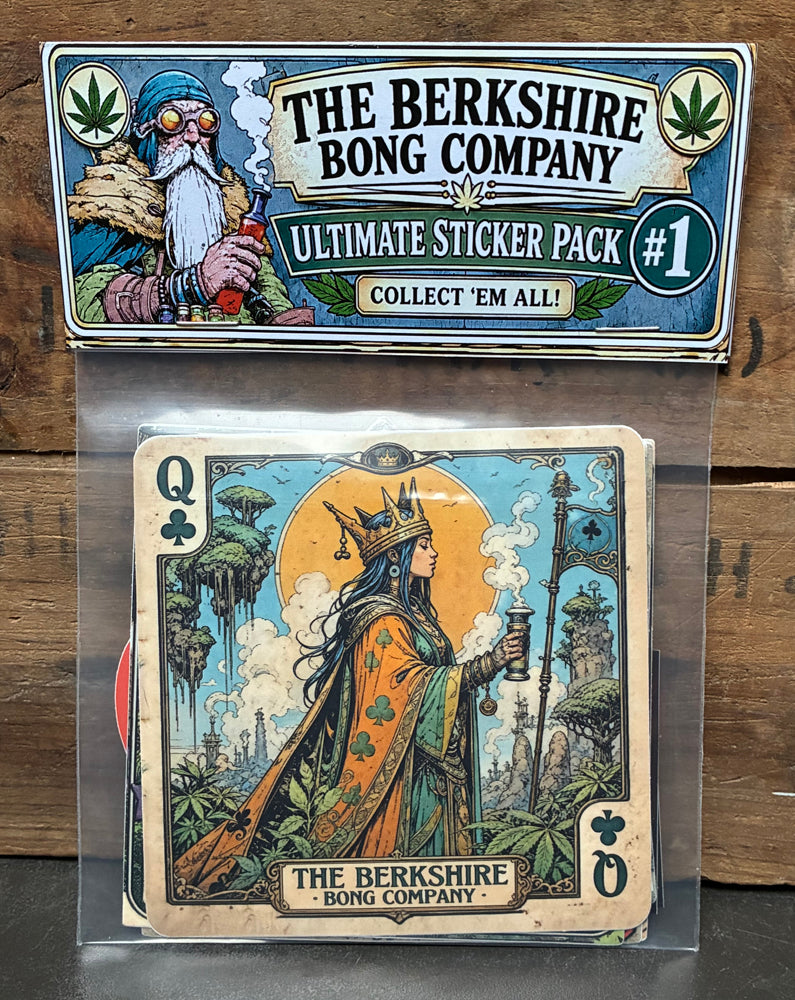Berkshire Bong Art Sticker Pack No. 1 | 11-Piece Matte Vinyl Set