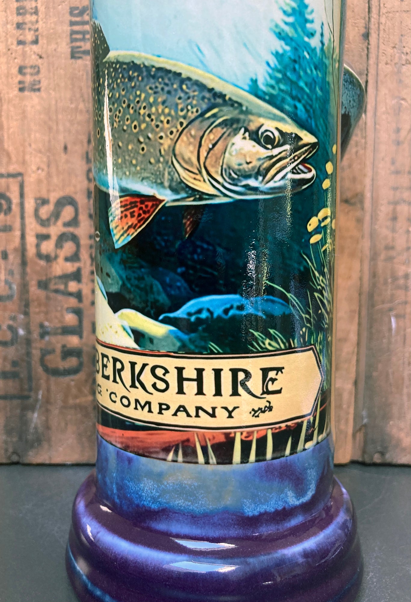 Brook Trout Fishing Bong