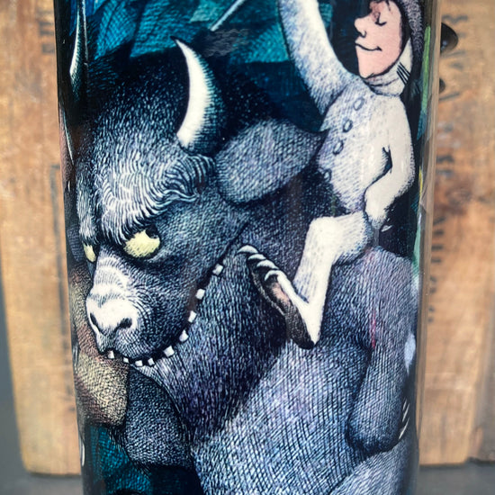 Where the wild things are ceramic bong