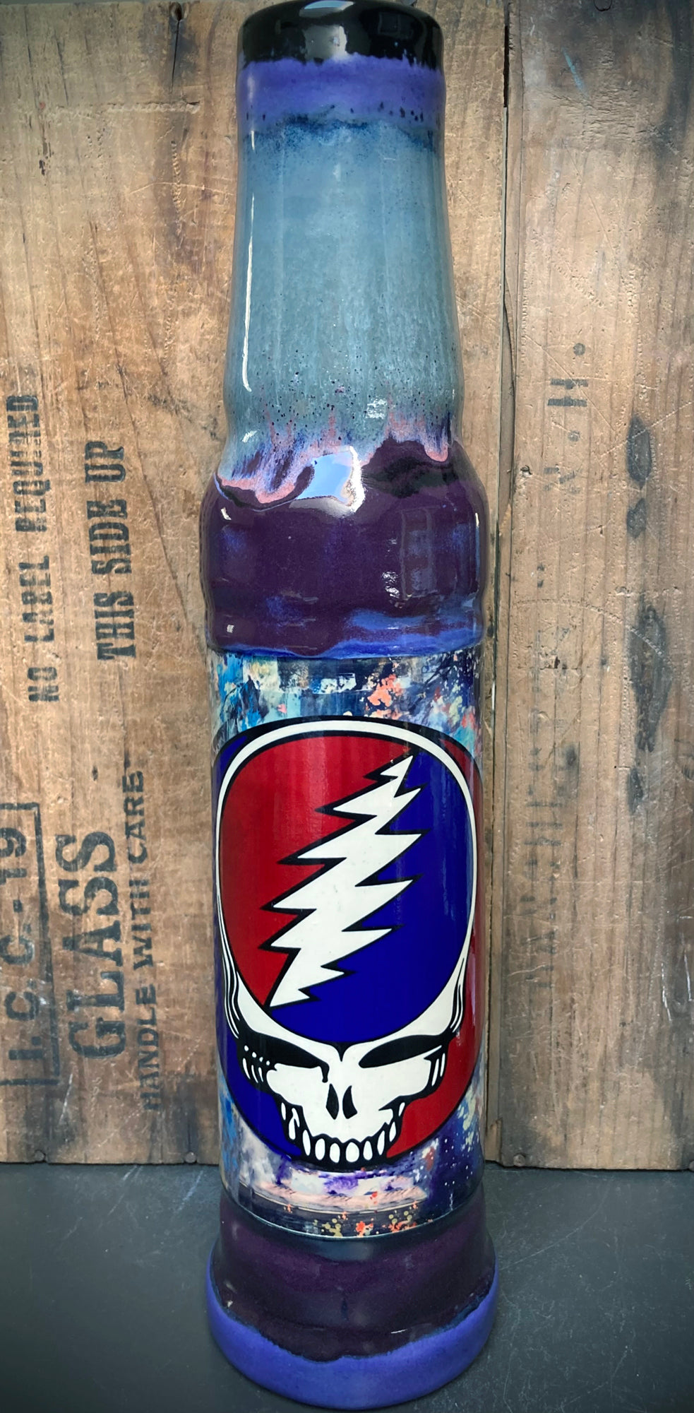 Ceramic Bong - "Steal Your Face"