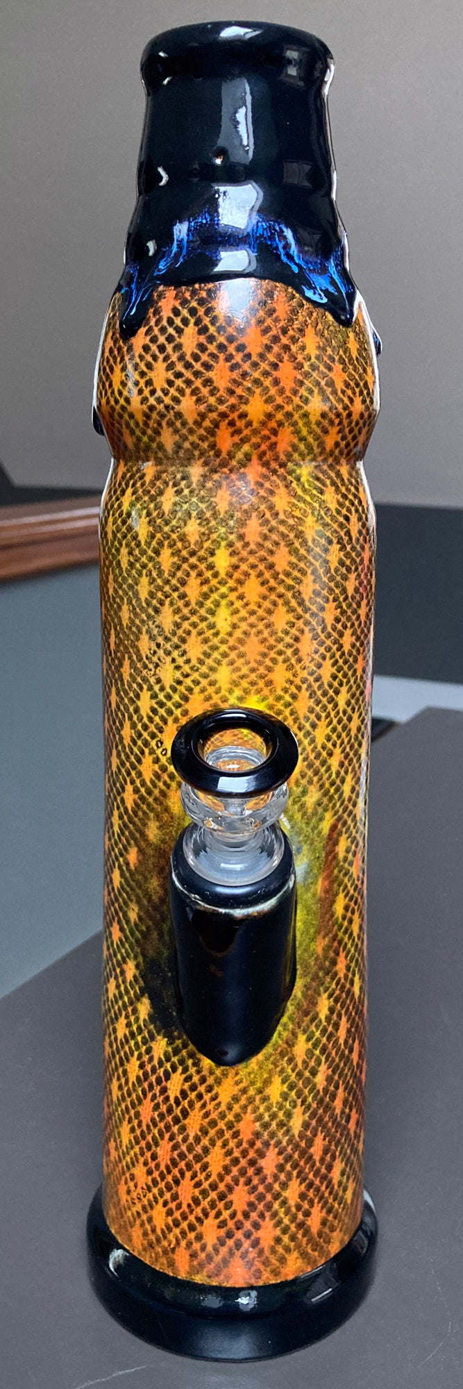 Ceramic Bong - Art Deco Sunburst