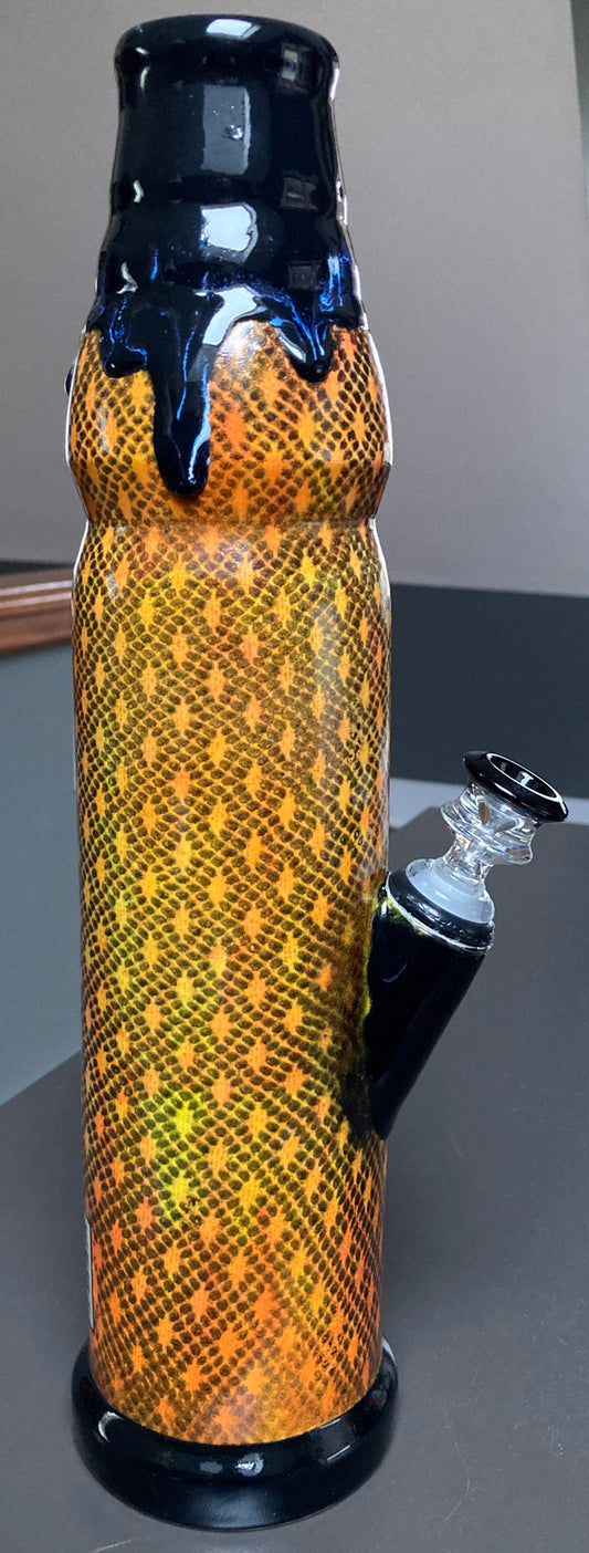 Ceramic Bong - Art Deco Sunburst