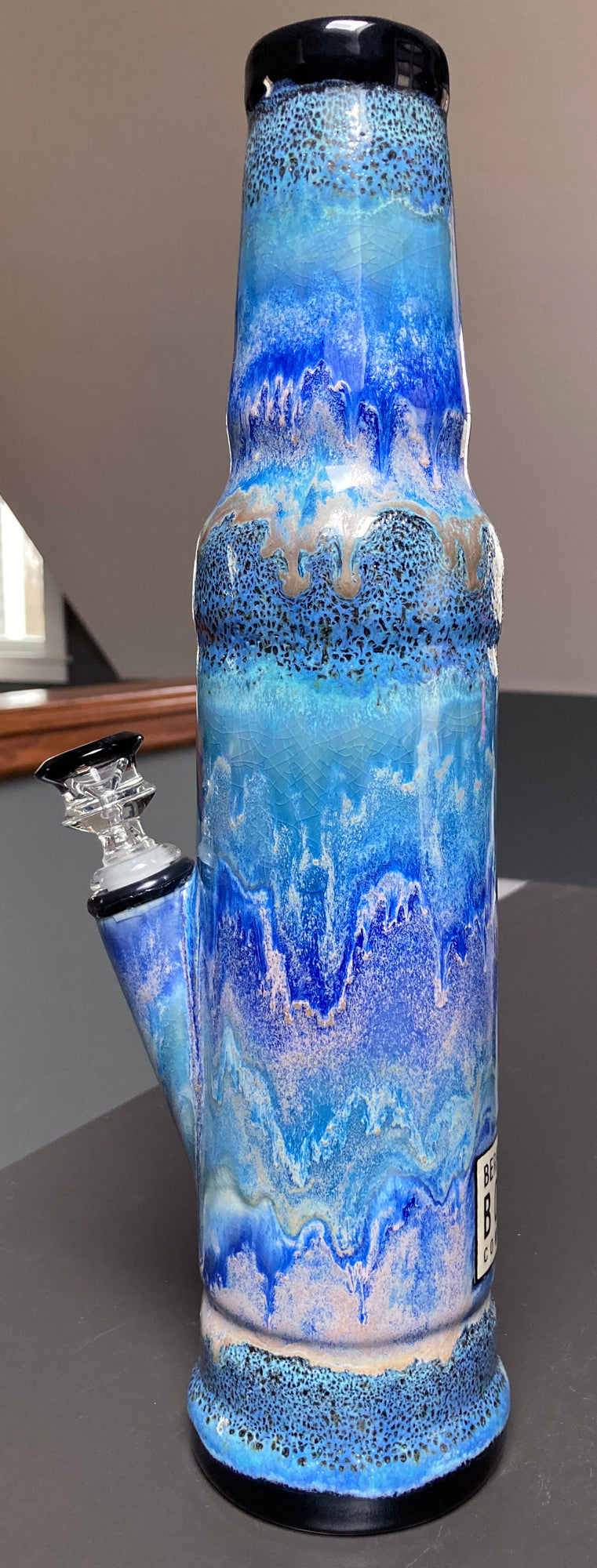Ceramic Bong - Waterfall - One of a Kind!