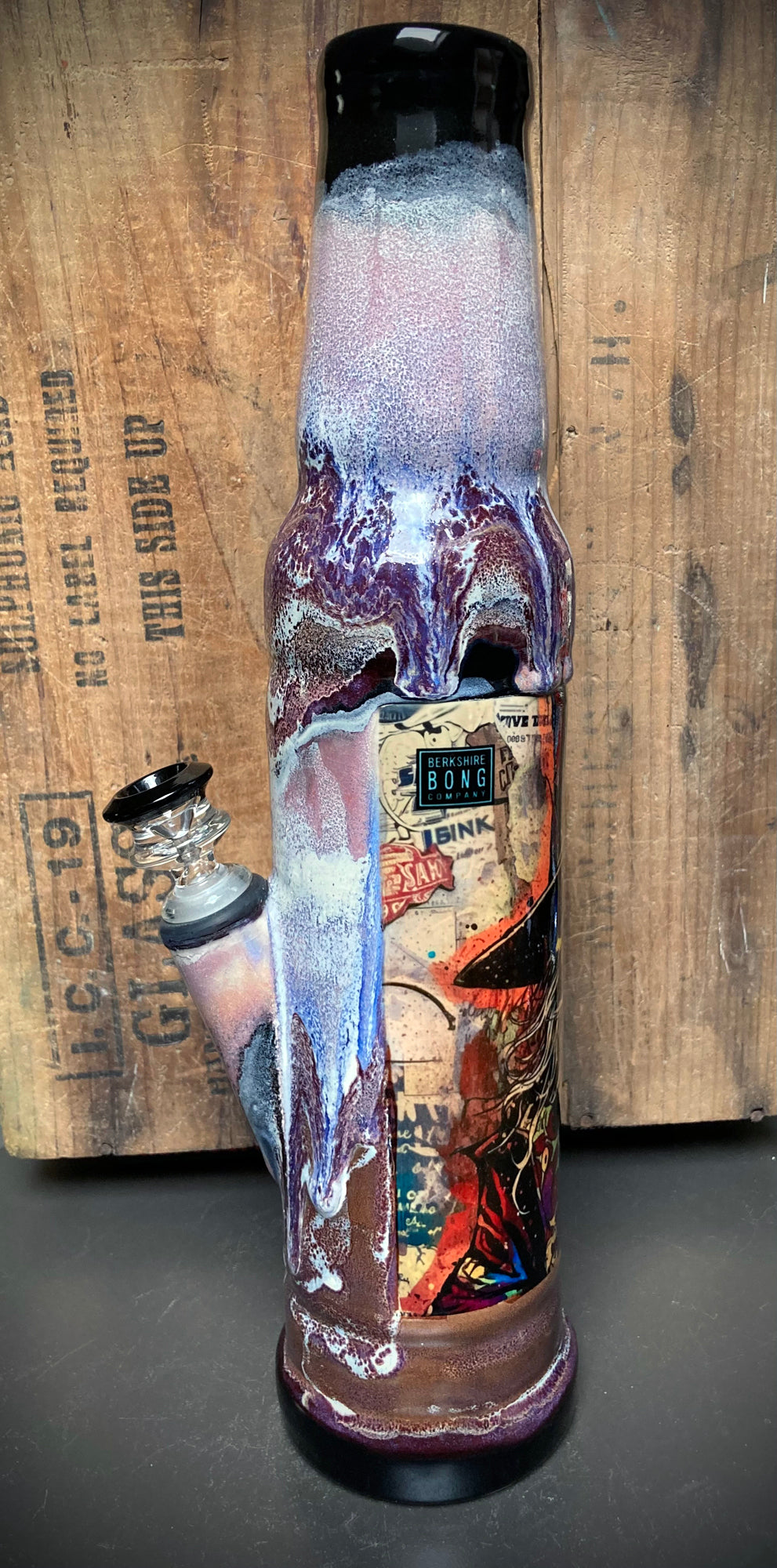 Ceramic Bong - "Medicine Man"